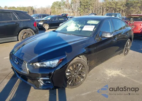 2021 Infiniti Q50 Luxe Awd from USA, damaged, VIN JN1EV7BR6MM752220